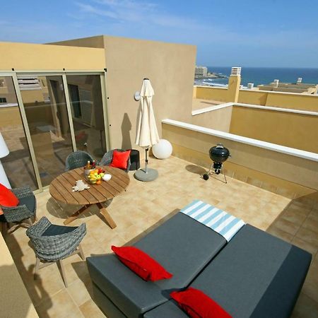 Appartamento La Perla By Rentmedano Superb Luxury Duplex, Private Roof Terrace, Ocean View, Pool, Wifi And Parking El Médano Esterno foto